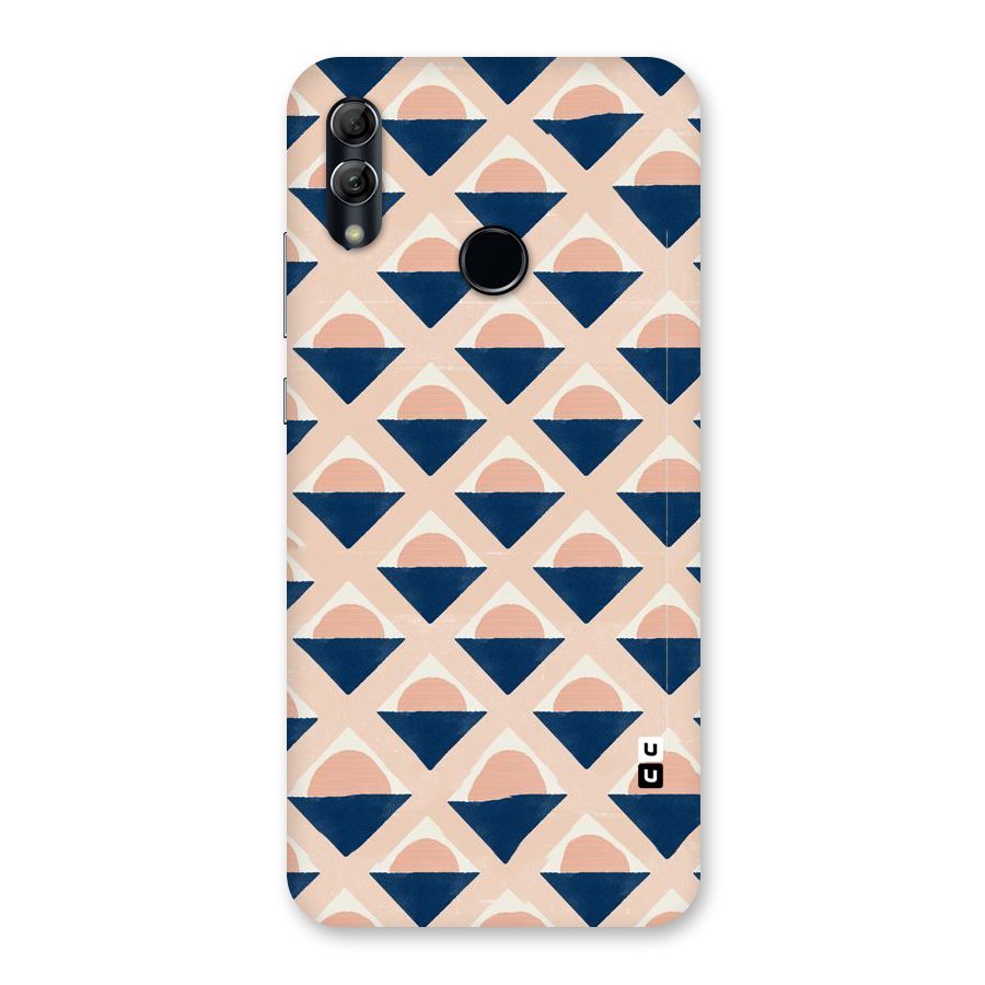 Diamond Circle Pattern Back Case for Honor 10 Lite