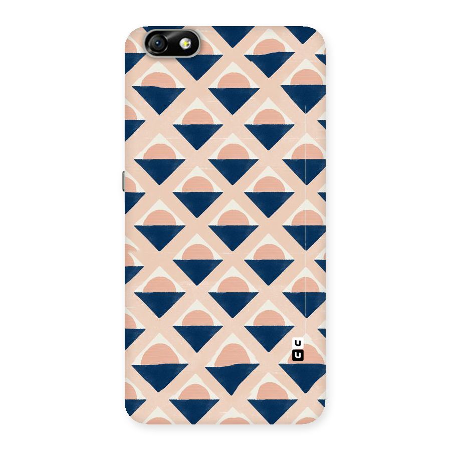 Diamond Circle Pattern Back Case for Honor 4X