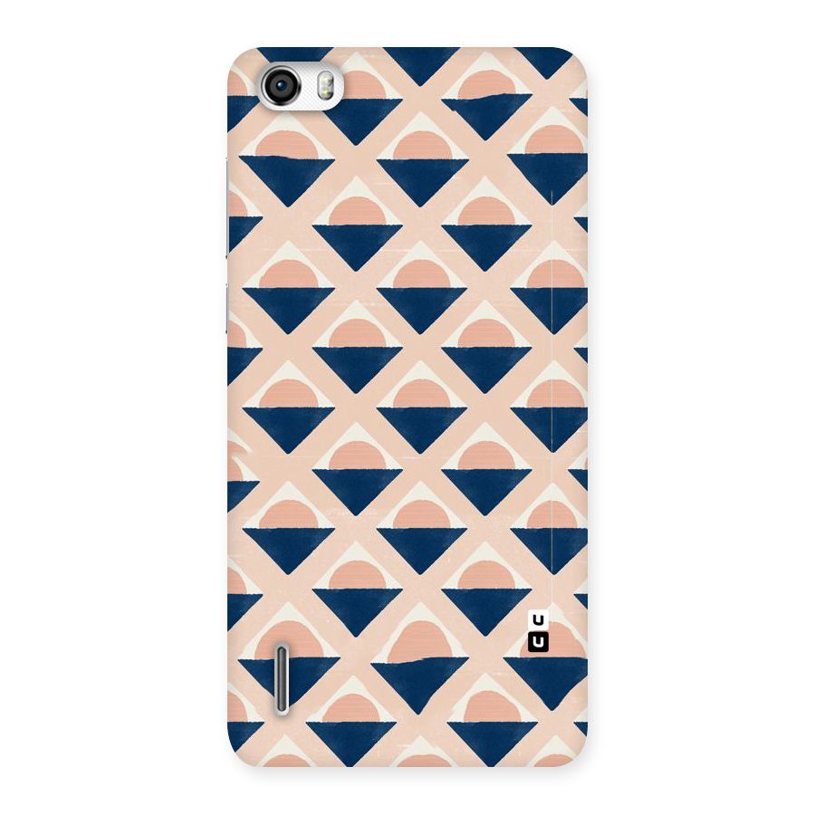 Diamond Circle Pattern Back Case for Honor 6