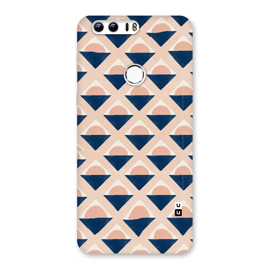 Diamond Circle Pattern Back Case for Honor 8