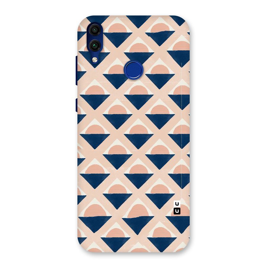Diamond Circle Pattern Back Case for Honor 8C