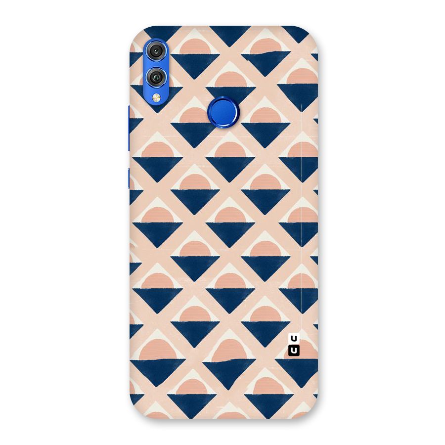 Diamond Circle Pattern Back Case for Honor 8X