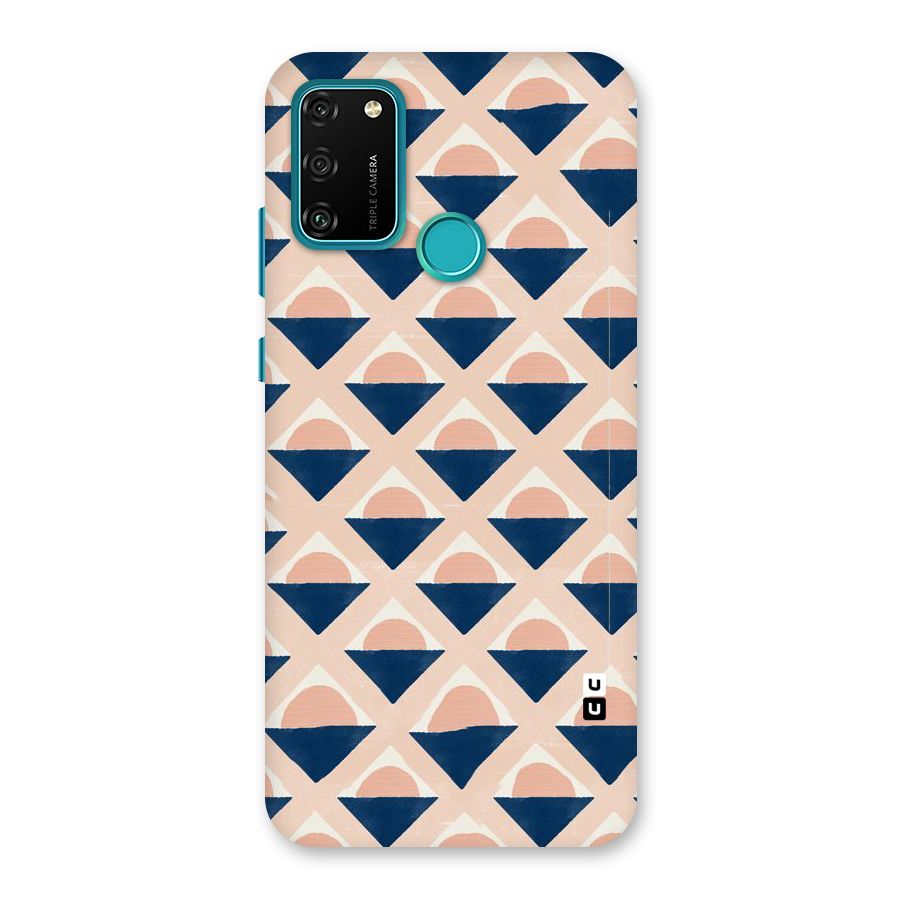 Diamond Circle Pattern Back Case for Honor 9A