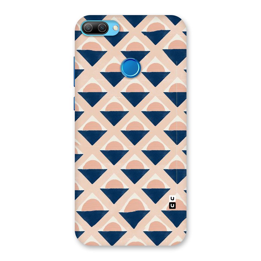 Diamond Circle Pattern Back Case for Honor 9N