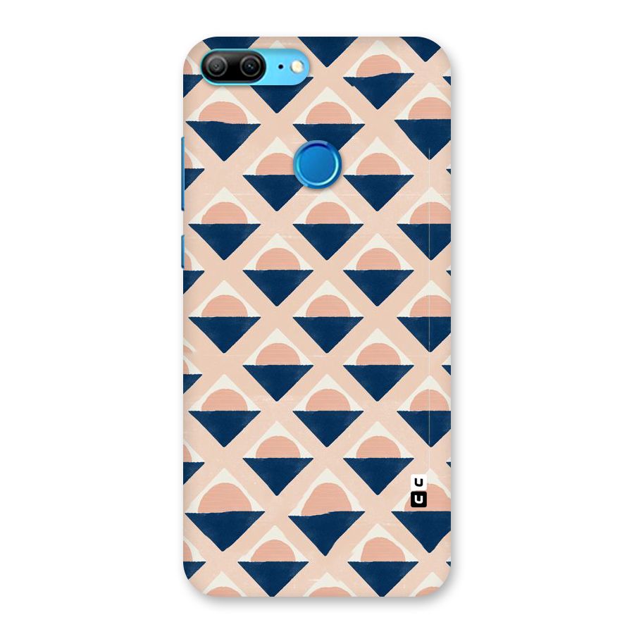 Diamond Circle Pattern Back Case for Honor 9 Lite