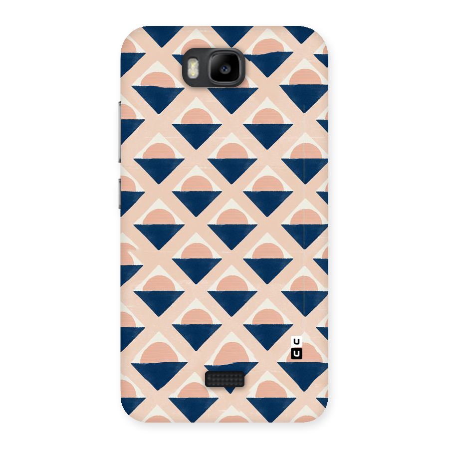 Diamond Circle Pattern Back Case for Honor Bee