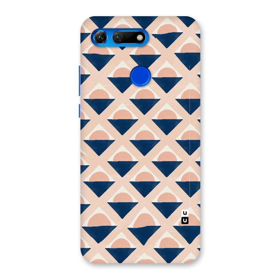 Diamond Circle Pattern Back Case for Honor View 20