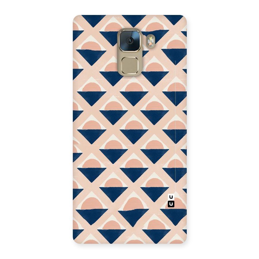 Diamond Circle Pattern Back Case for Huawei Honor 7