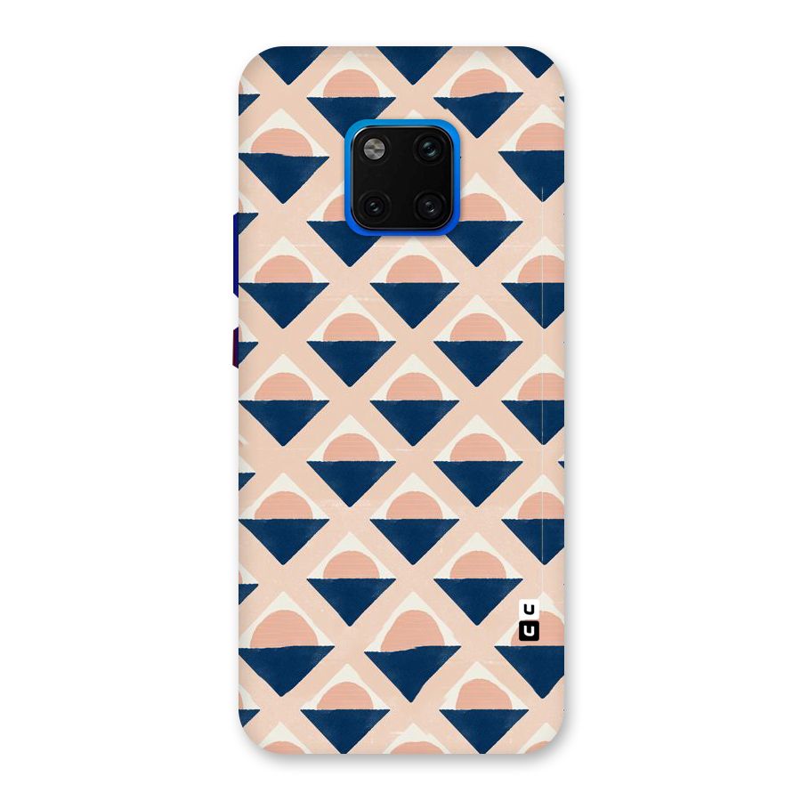 Diamond Circle Pattern Back Case for Huawei Mate 20 Pro