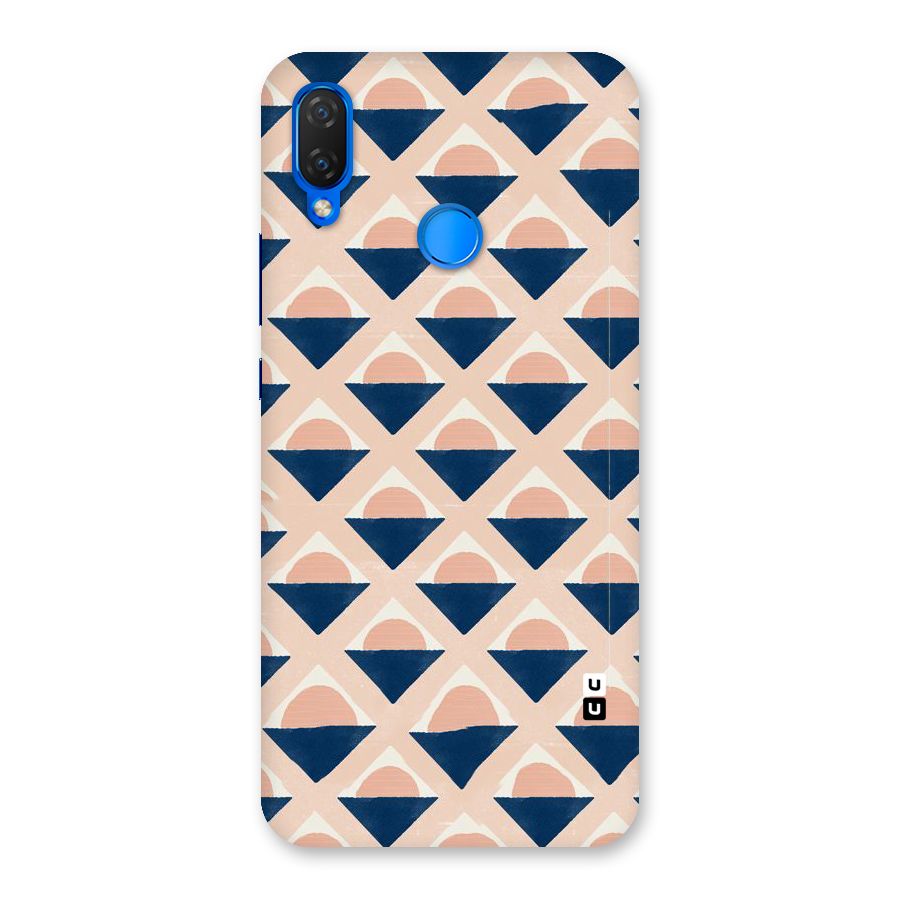 Diamond Circle Pattern Back Case for Huawei P Smart+