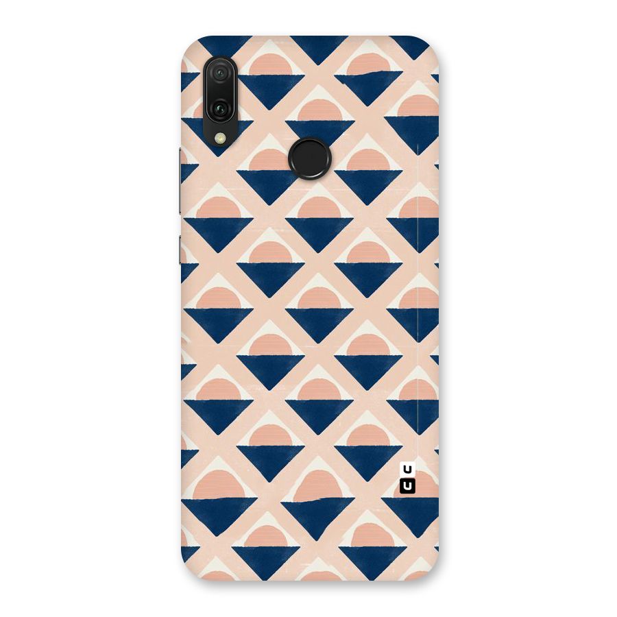 Diamond Circle Pattern Back Case for Huawei Y9 (2019)