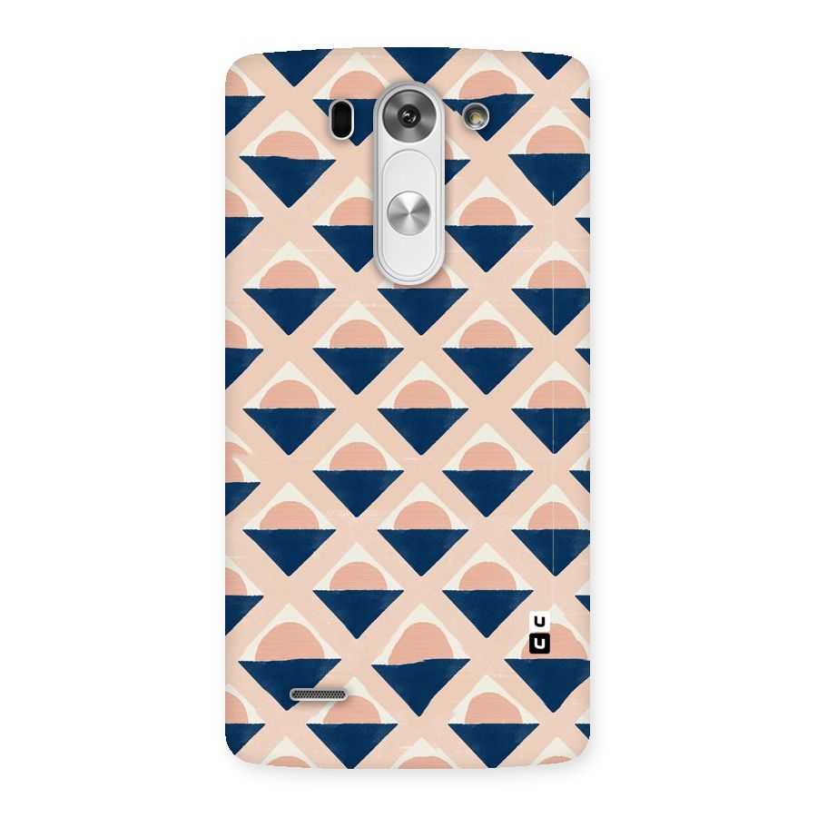 Diamond Circle Pattern Back Case for LG G3 Mini