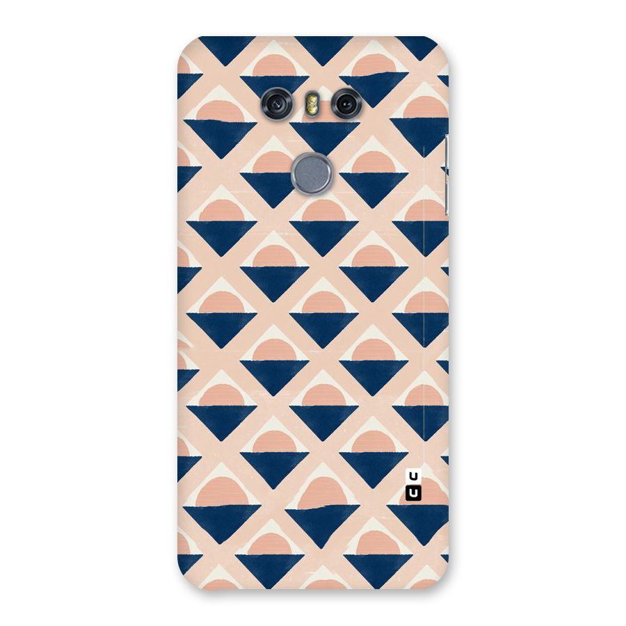 Diamond Circle Pattern Back Case for LG G6