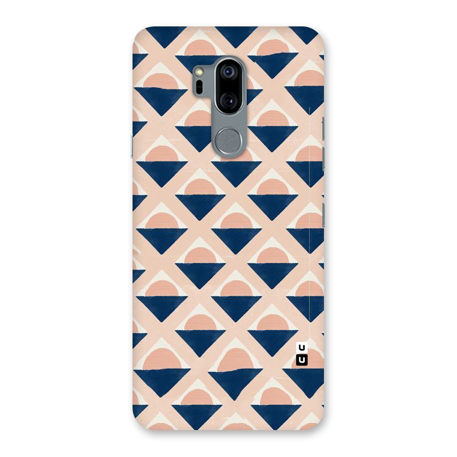 Diamond Circle Pattern Back Case for LG G7