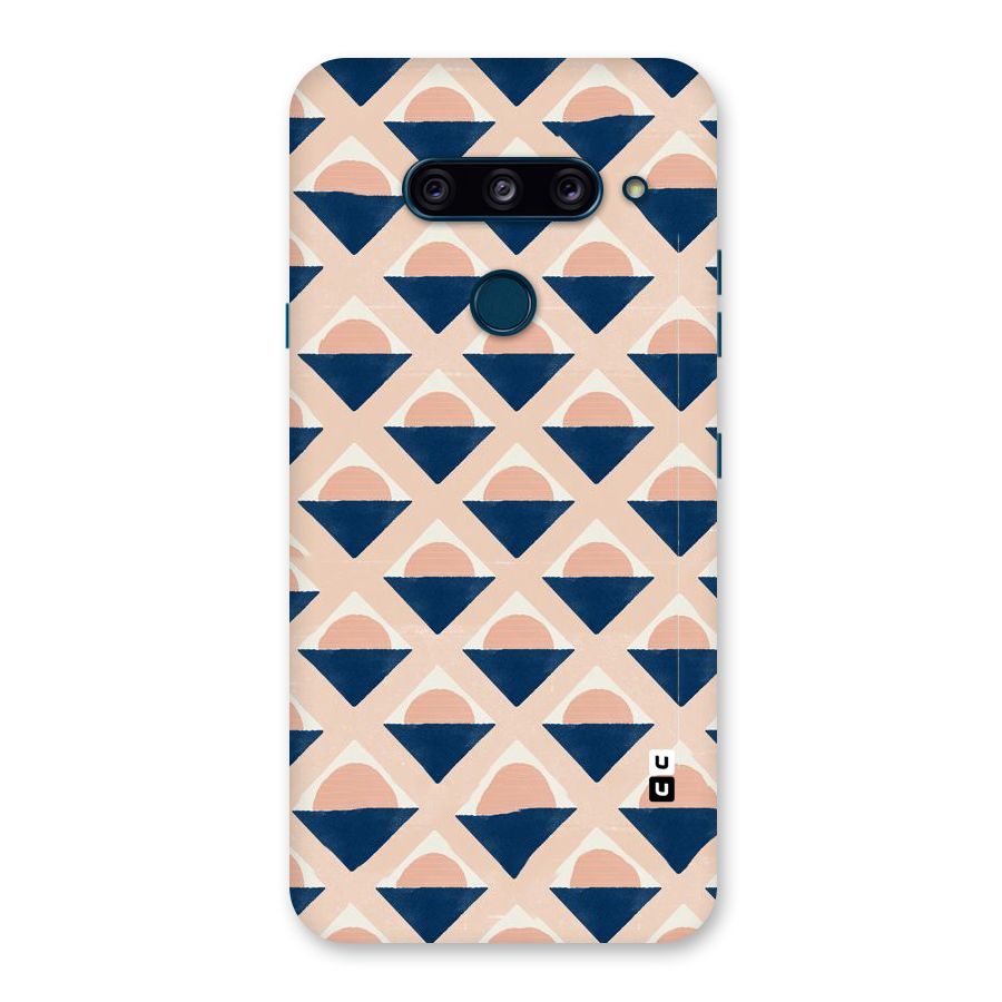 Diamond Circle Pattern Back Case for LG  V40 ThinQ