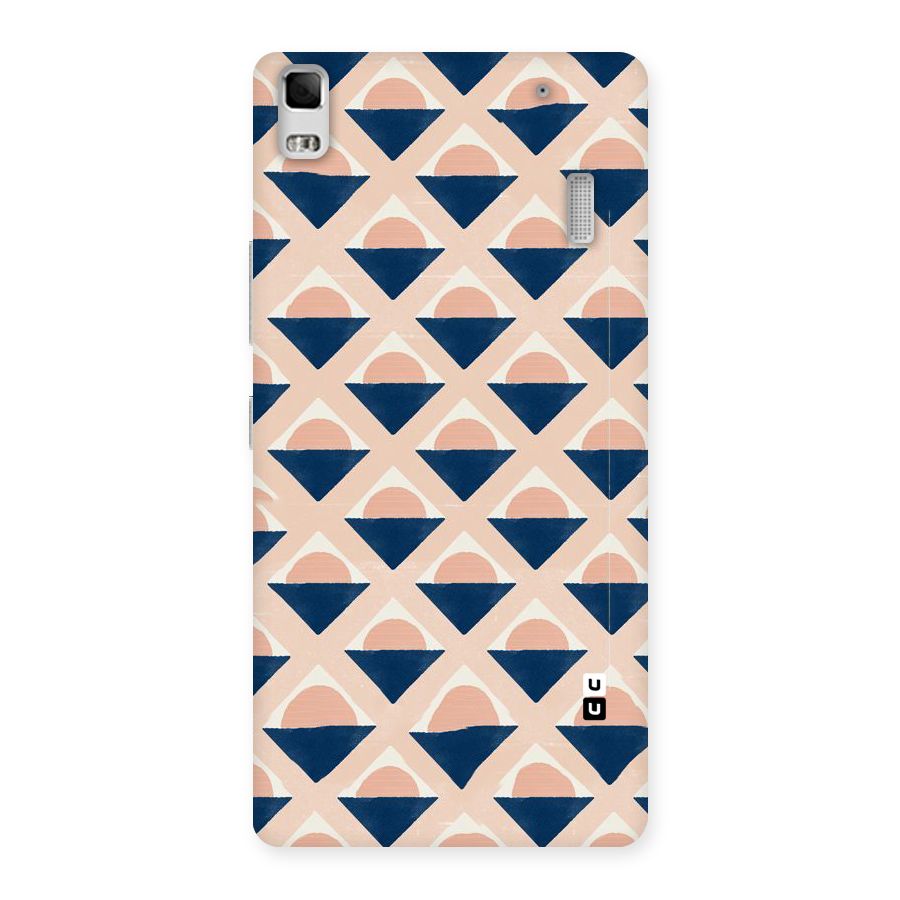 Diamond Circle Pattern Back Case for Lenovo K3 Note