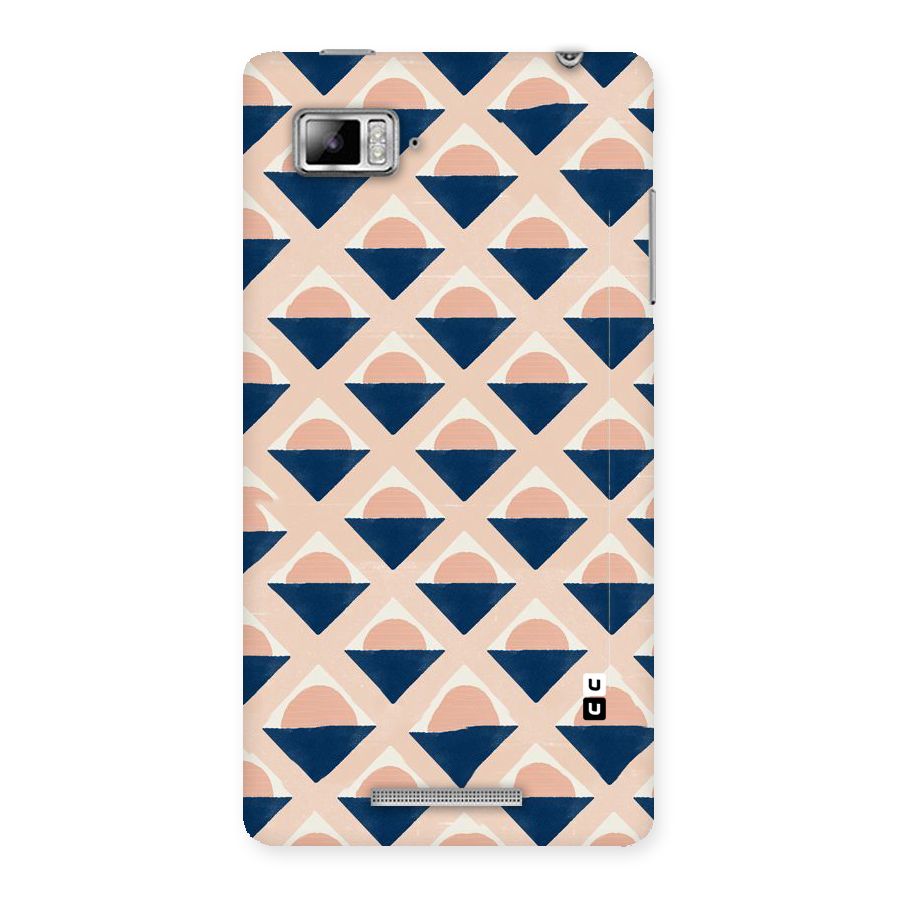 Diamond Circle Pattern Back Case for Lenovo Vibe Z K910