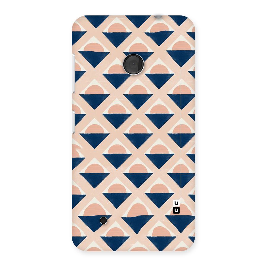 Diamond Circle Pattern Back Case for Lumia 530