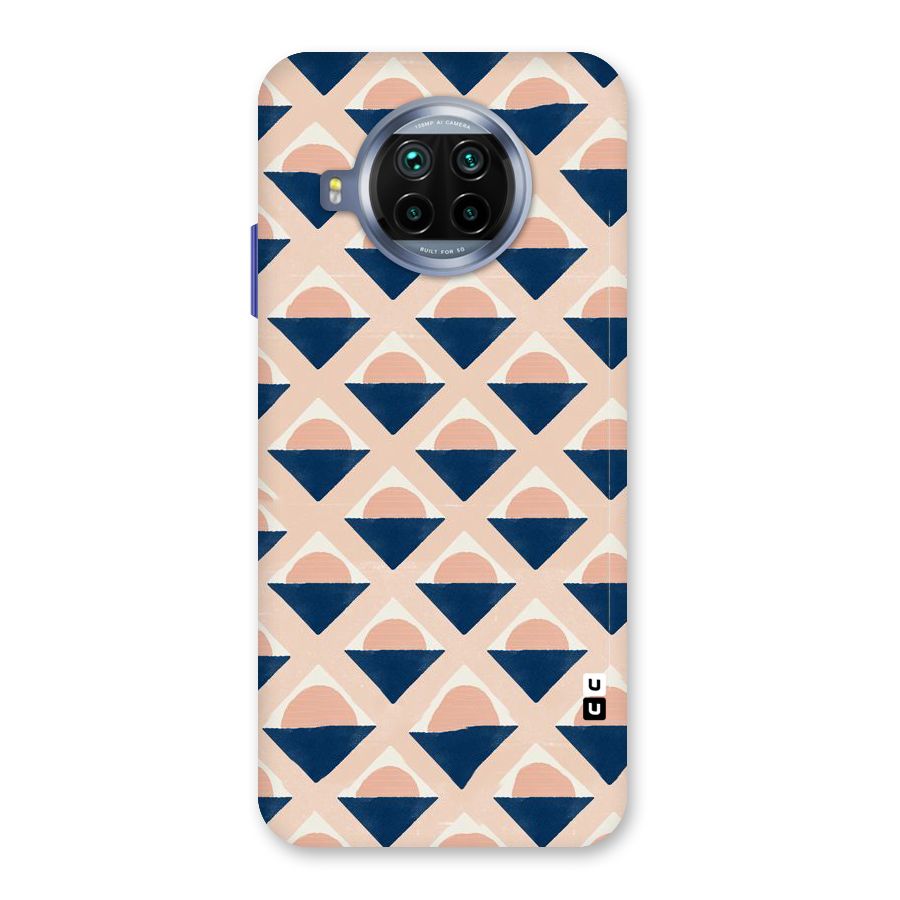 Diamond Circle Pattern Back Case for Mi 10i