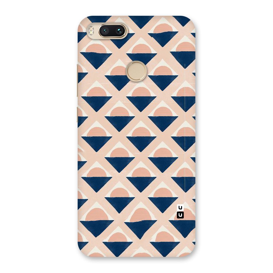 Diamond Circle Pattern Back Case for Mi A1