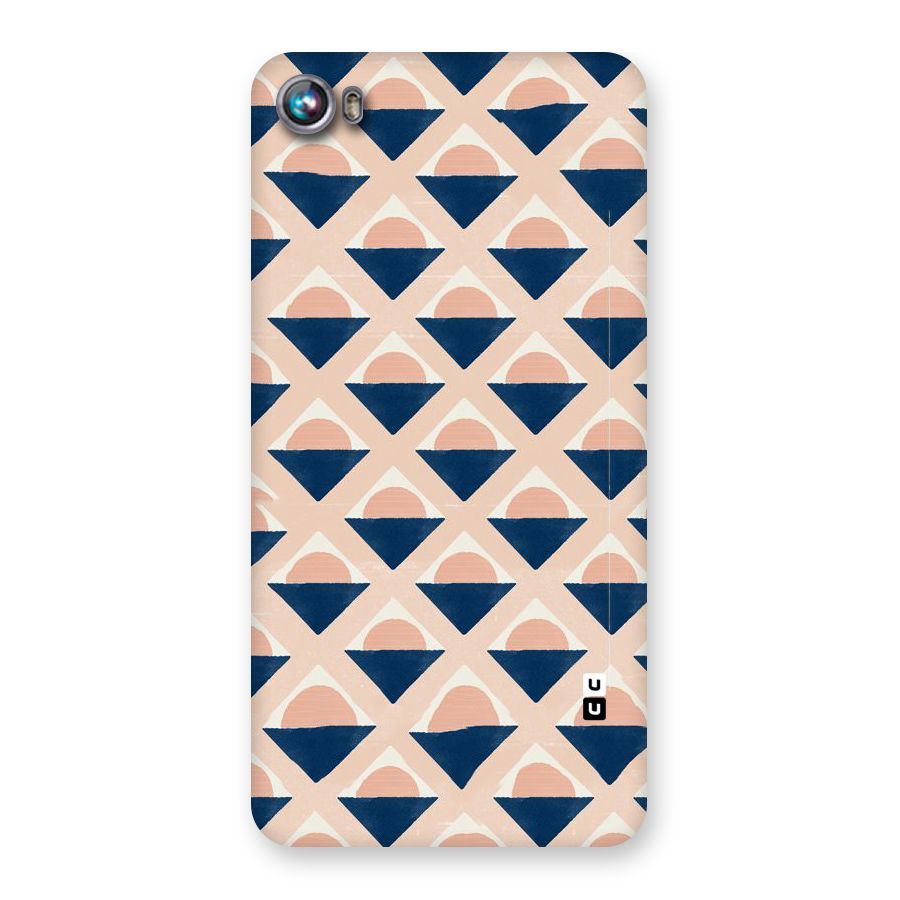 Diamond Circle Pattern Back Case for Micromax Canvas Fire 4 A107