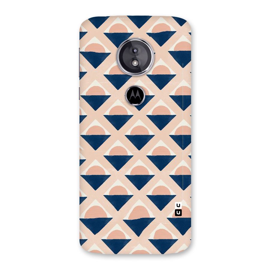 Diamond Circle Pattern Back Case for Moto E5