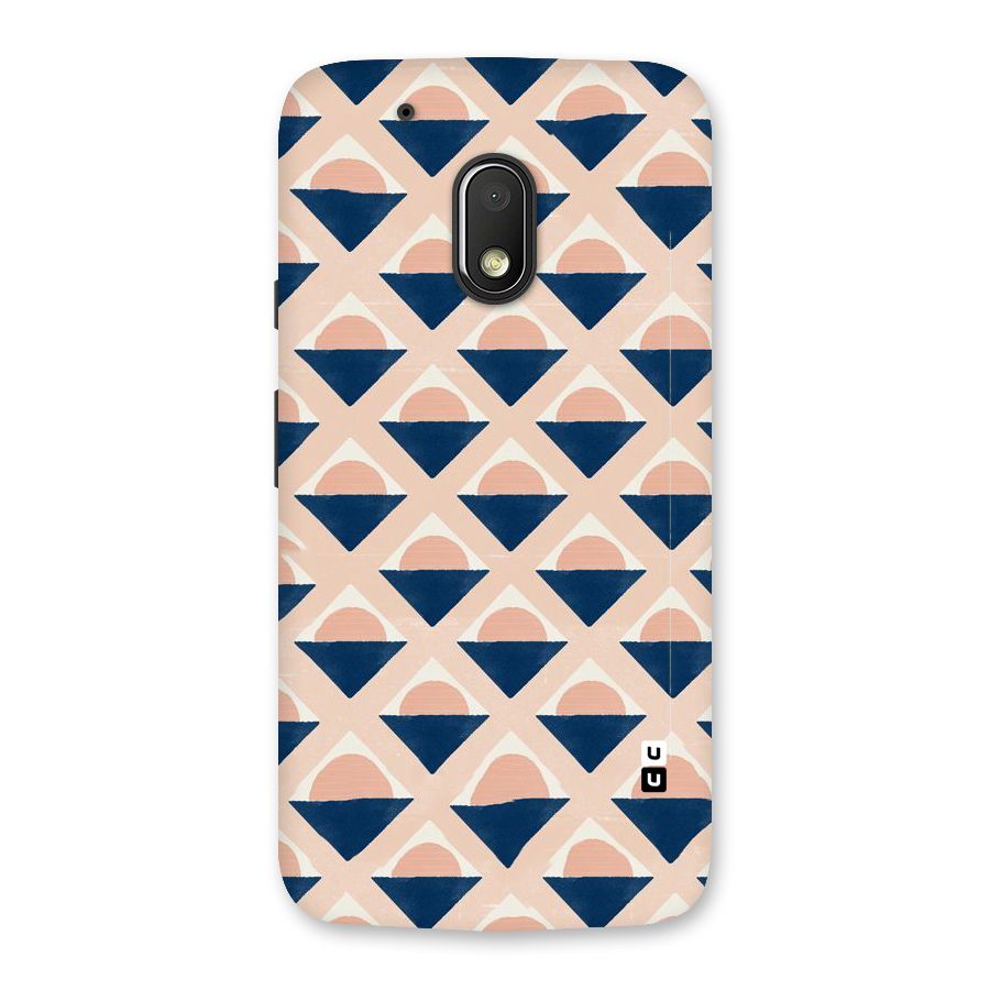 Diamond Circle Pattern Back Case for Moto G4 Play