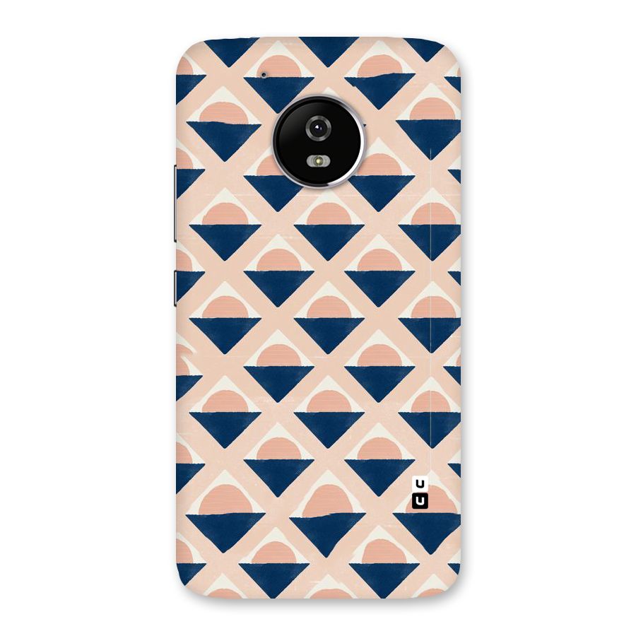 Diamond Circle Pattern Back Case for Moto G5