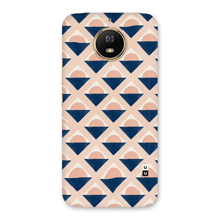 Diamond Circle Pattern Back Case for Moto G5s