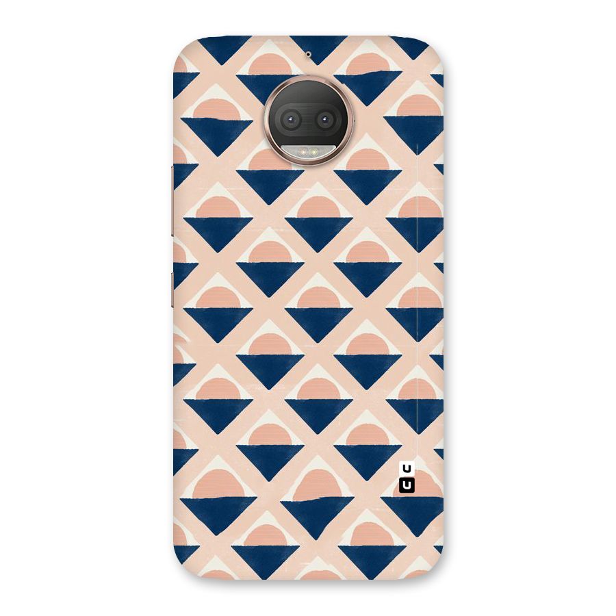 Diamond Circle Pattern Back Case for Moto G5s Plus