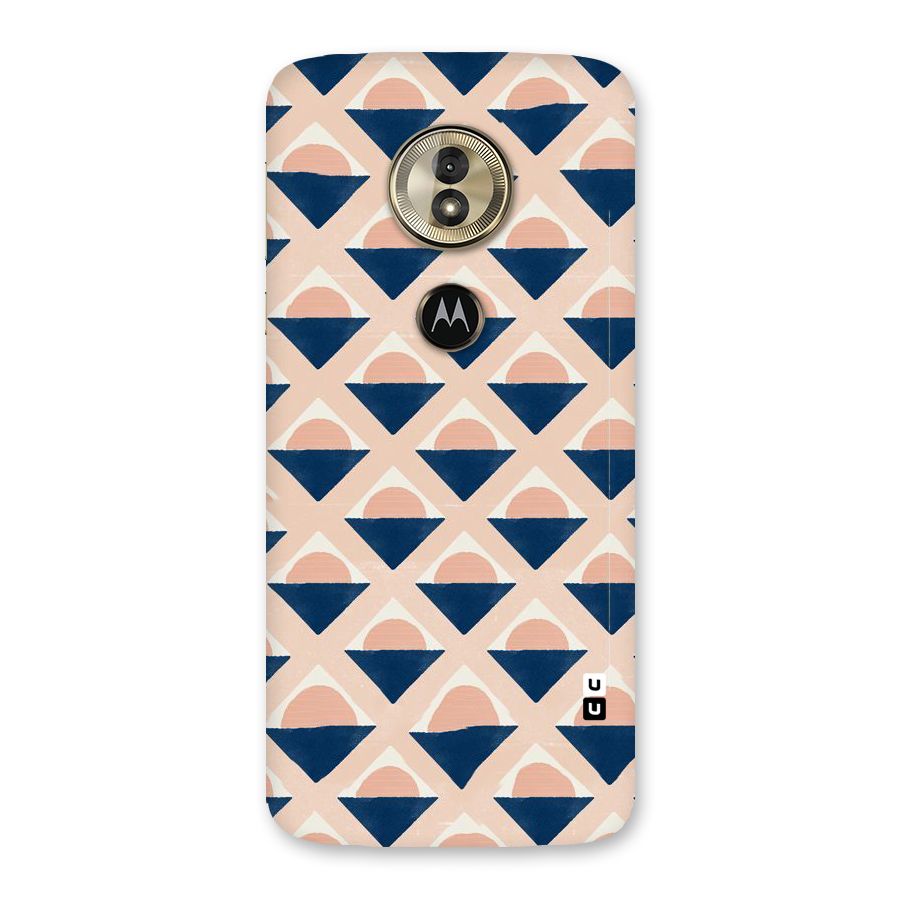 Diamond Circle Pattern Back Case for Moto G6 Play