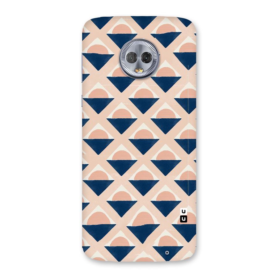 Diamond Circle Pattern Back Case for Moto G6 Plus