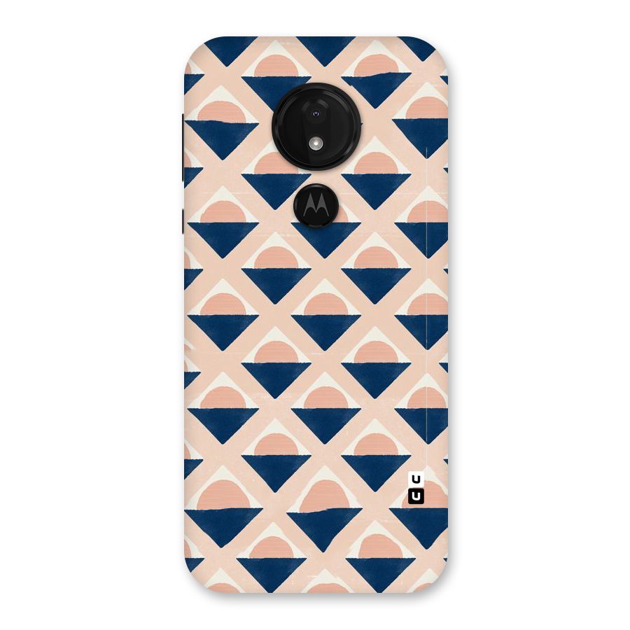 Diamond Circle Pattern Back Case for Moto G7 Power