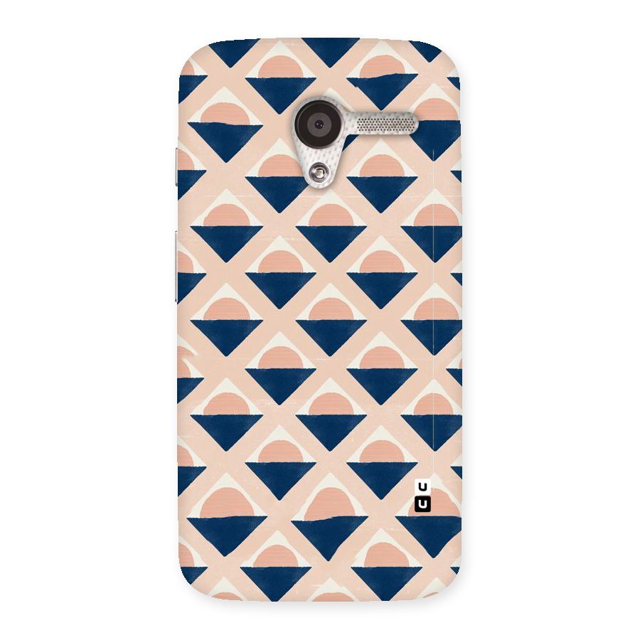 Diamond Circle Pattern Back Case for Moto X