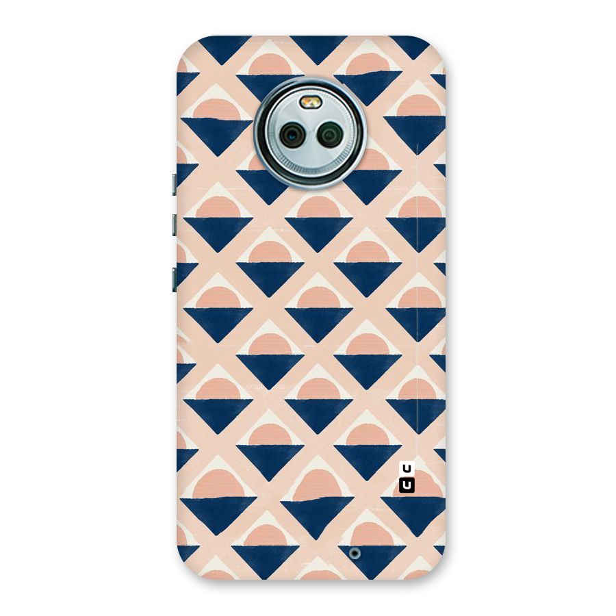 Diamond Circle Pattern Back Case for Moto X4
