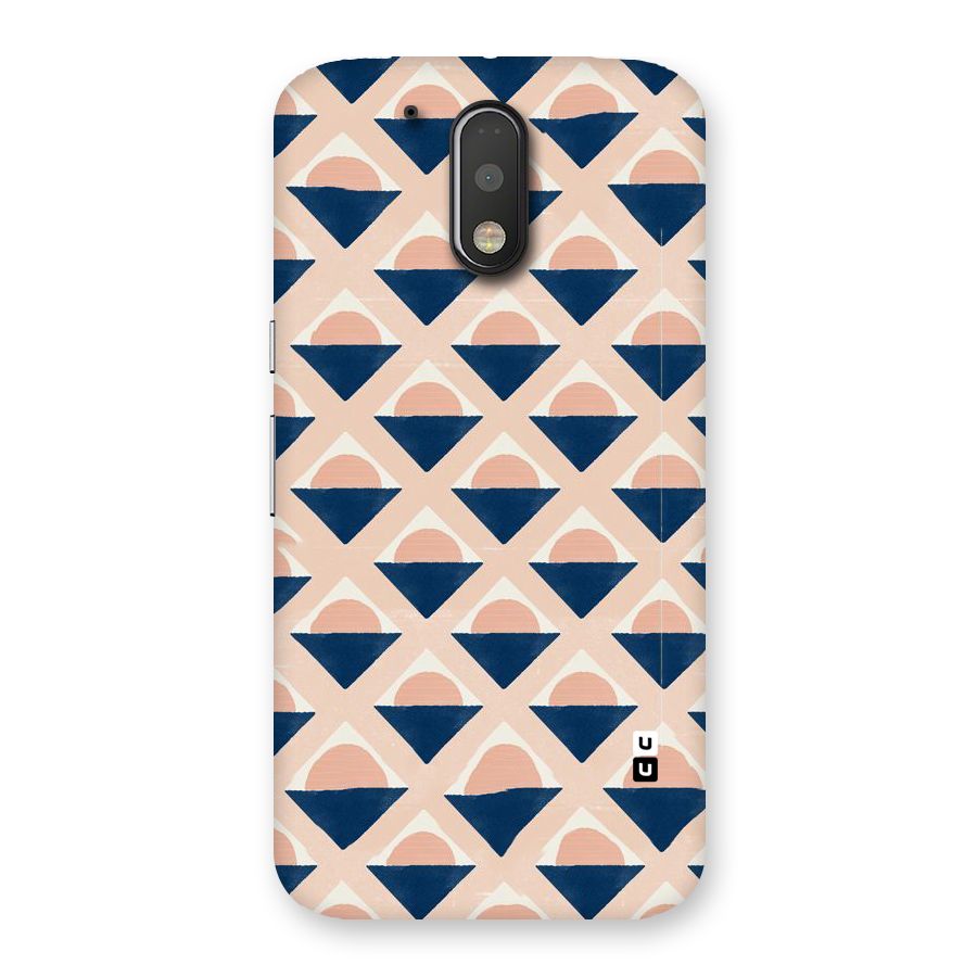 Diamond Circle Pattern Back Case for Motorola Moto G4 Plus