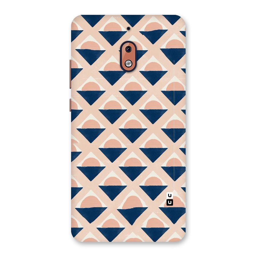 Diamond Circle Pattern Back Case for Nokia 2.1