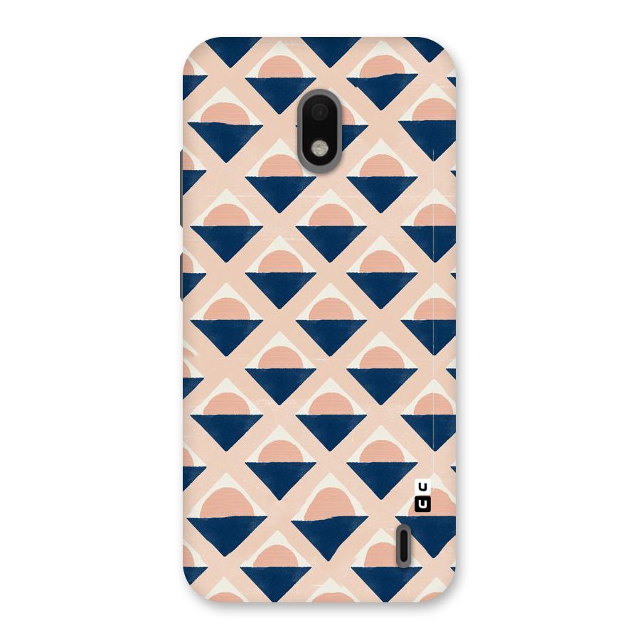 Diamond Circle Pattern Back Case for Nokia 2.2