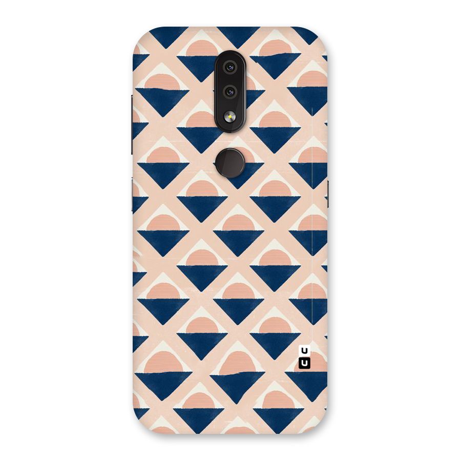 Diamond Circle Pattern Back Case for Nokia 4.2