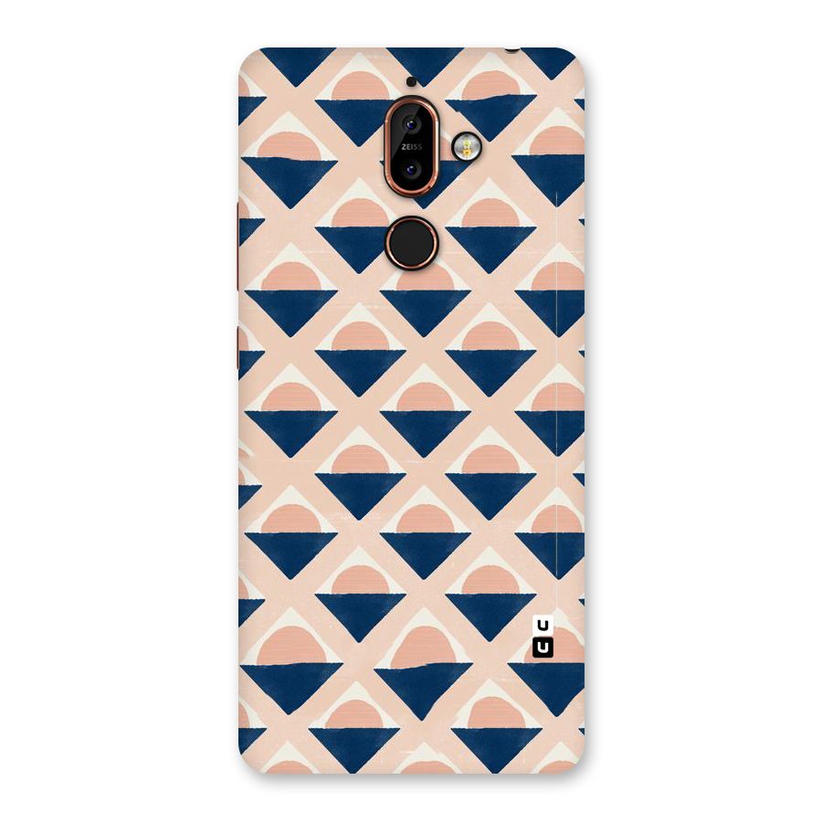 Diamond Circle Pattern Back Case for Nokia 7 Plus