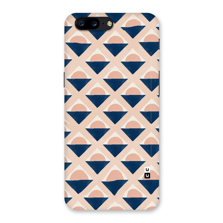 Diamond Circle Pattern Back Case for OnePlus 5