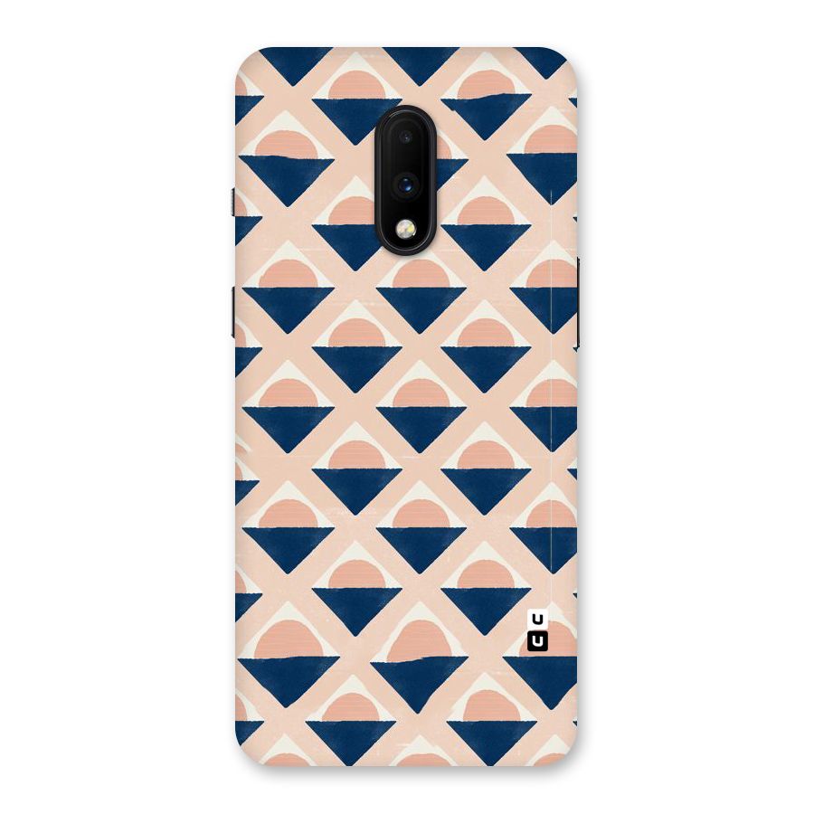 Diamond Circle Pattern Back Case for OnePlus 7