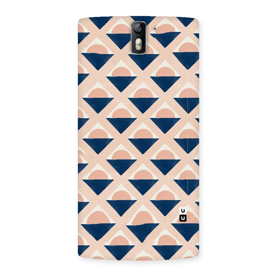 Diamond Circle Pattern Back Case for One Plus One