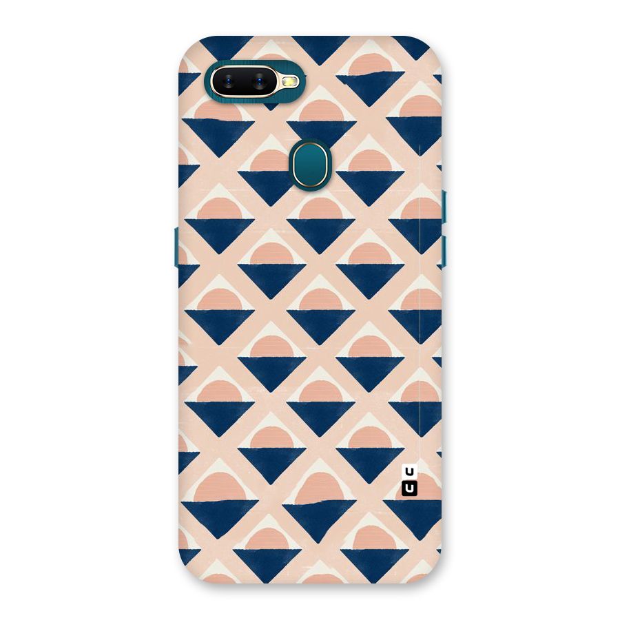 Diamond Circle Pattern Back Case for Oppo A11k