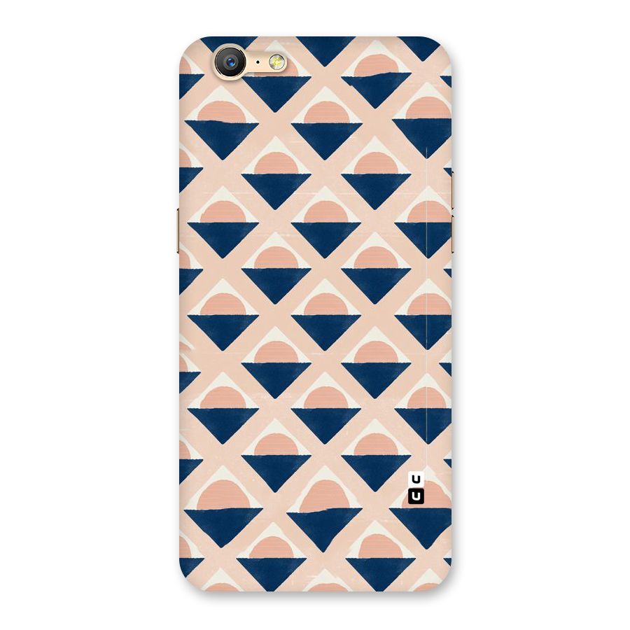 Diamond Circle Pattern Back Case for Oppo A39