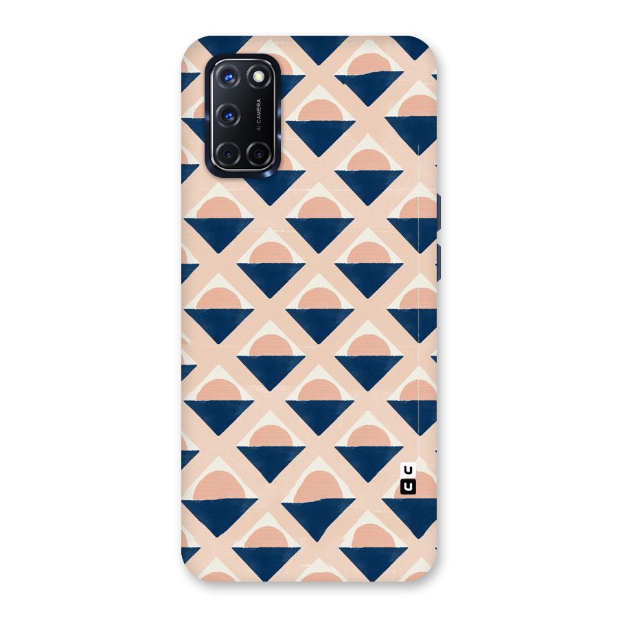 Diamond Circle Pattern Back Case for Oppo A52