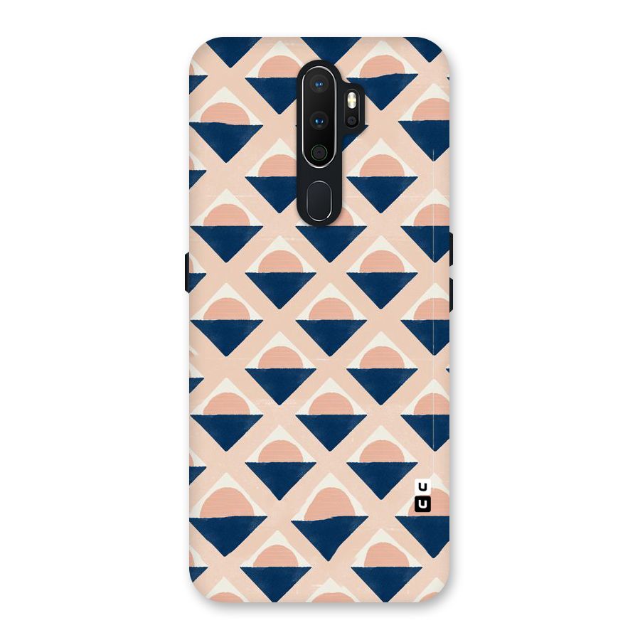 Diamond Circle Pattern Back Case for Oppo A5 (2020)