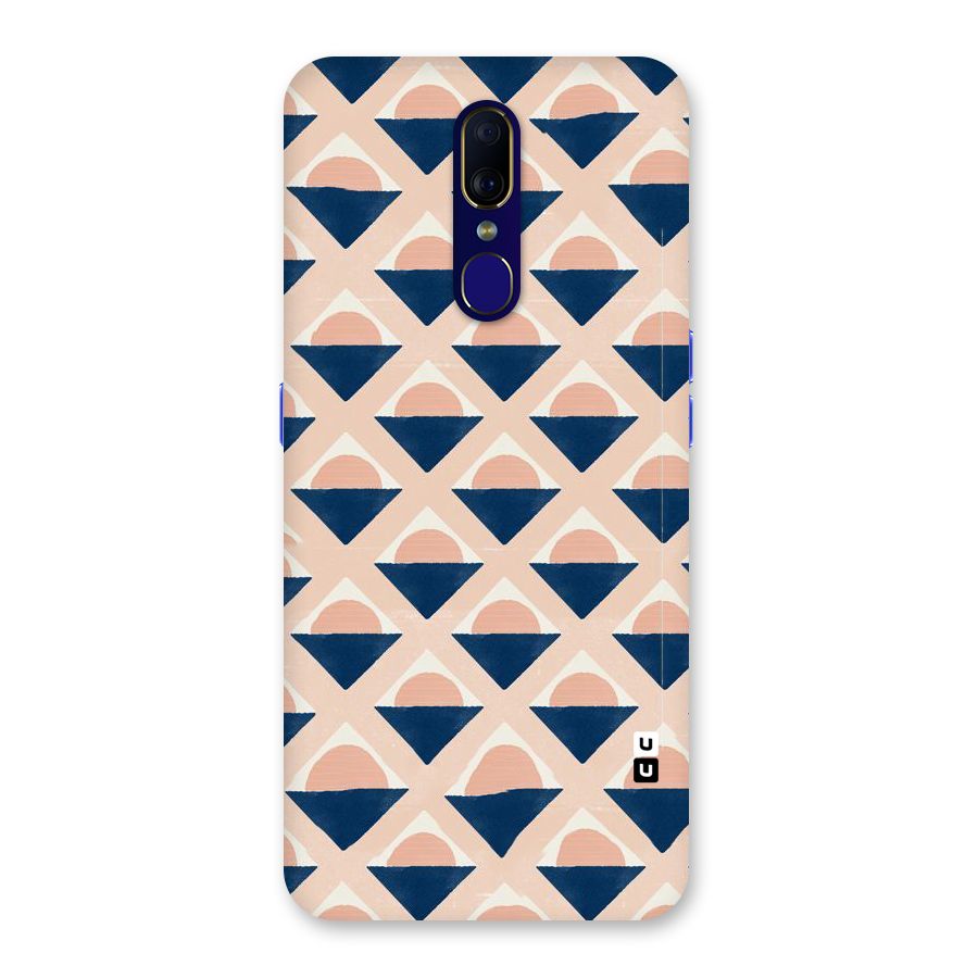 Diamond Circle Pattern Back Case for Oppo A9