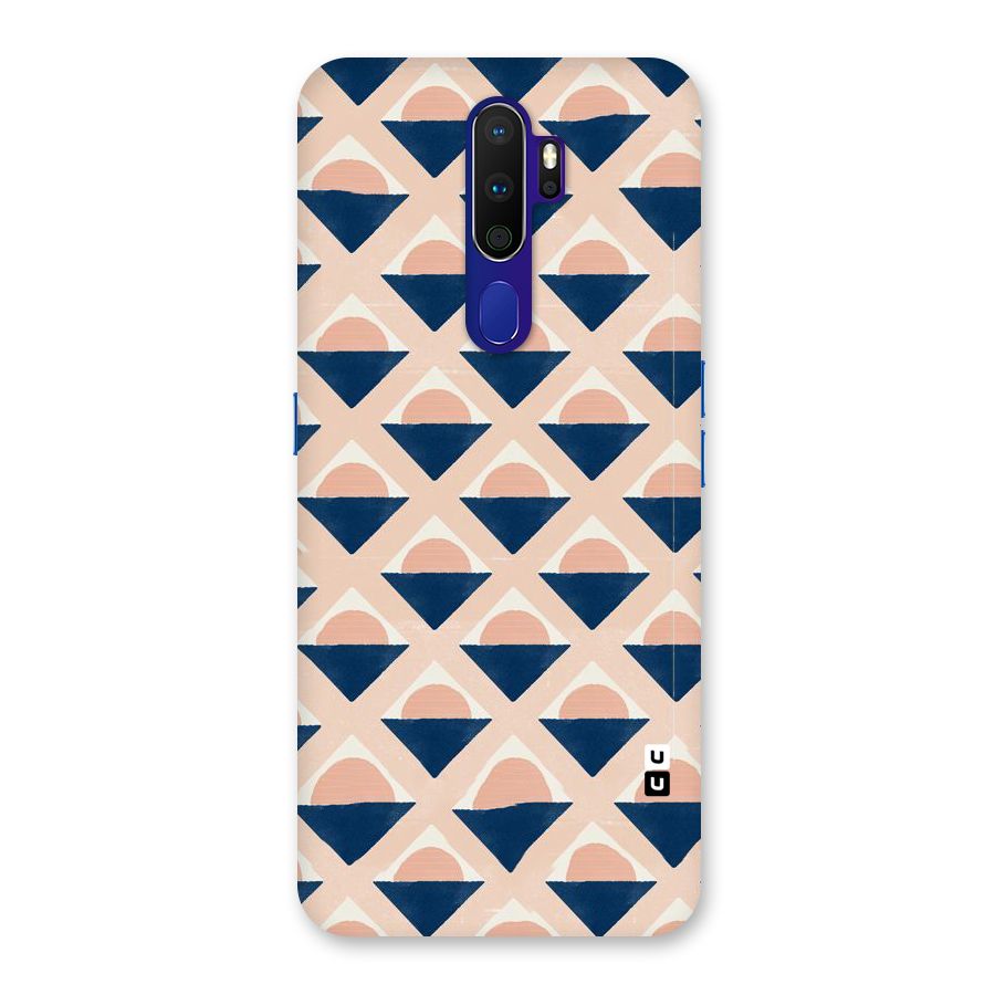 Diamond Circle Pattern Back Case for Oppo A9 (2020)