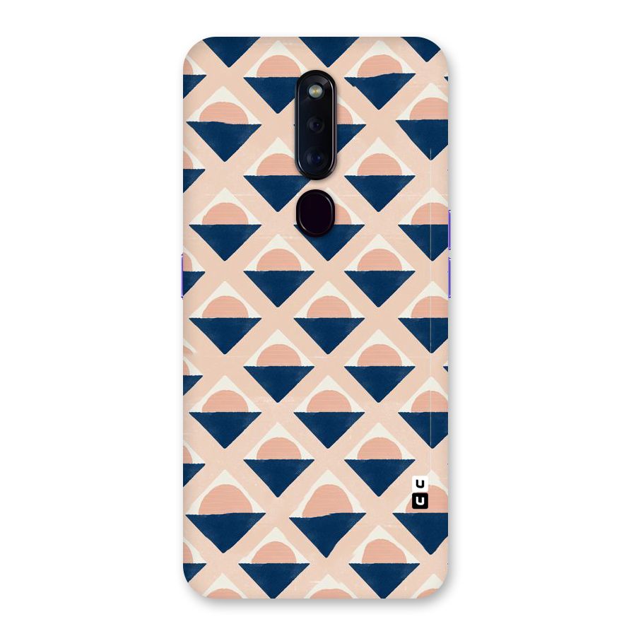 Diamond Circle Pattern Back Case for Oppo F11 Pro
